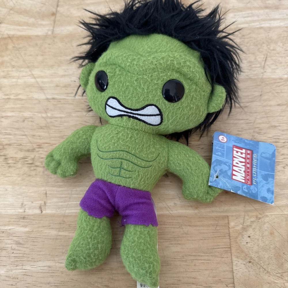 Marvel Comics Classic Hulk (Purple Pants) 7 Inch Tall Plushies